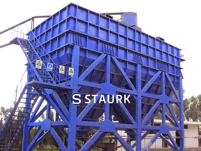 Inclined plate settler IPS thickener clarifier